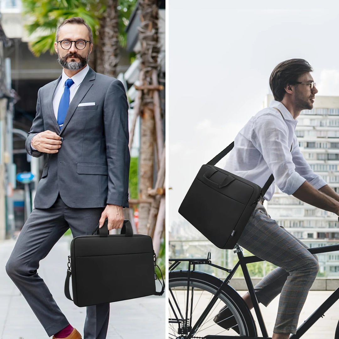 Multifunctionele Laptop Schoudertas – 14/15/17 inch TSA-Compatibel voor Werk &amp; Reizen