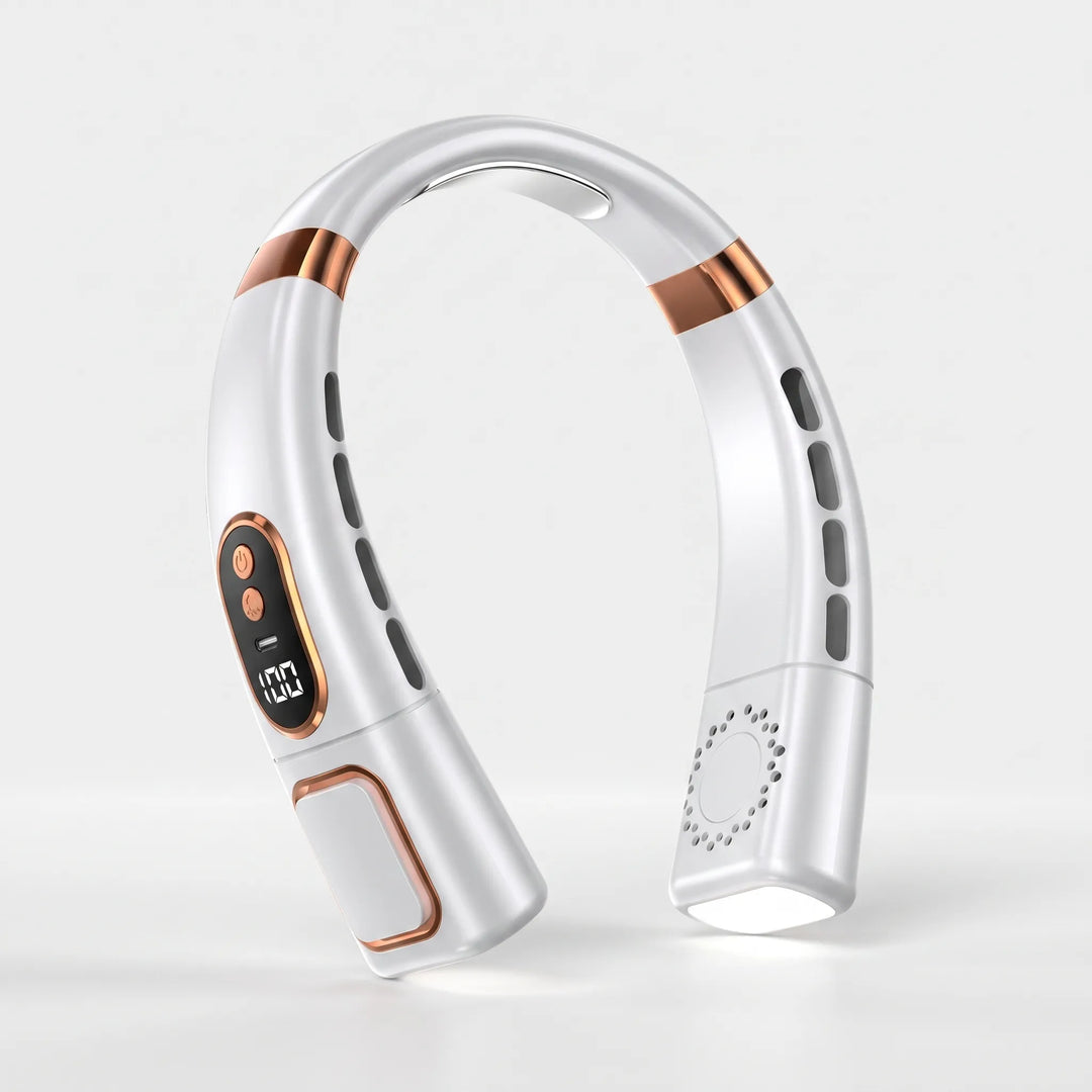 Nekventilator Bladloos – Draadloze USB Ventilator voor Onderweg