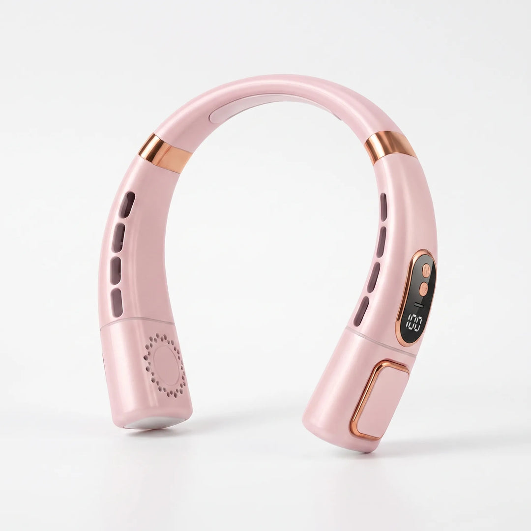 Nekventilator Bladloos – Draadloze USB Ventilator voor Onderweg