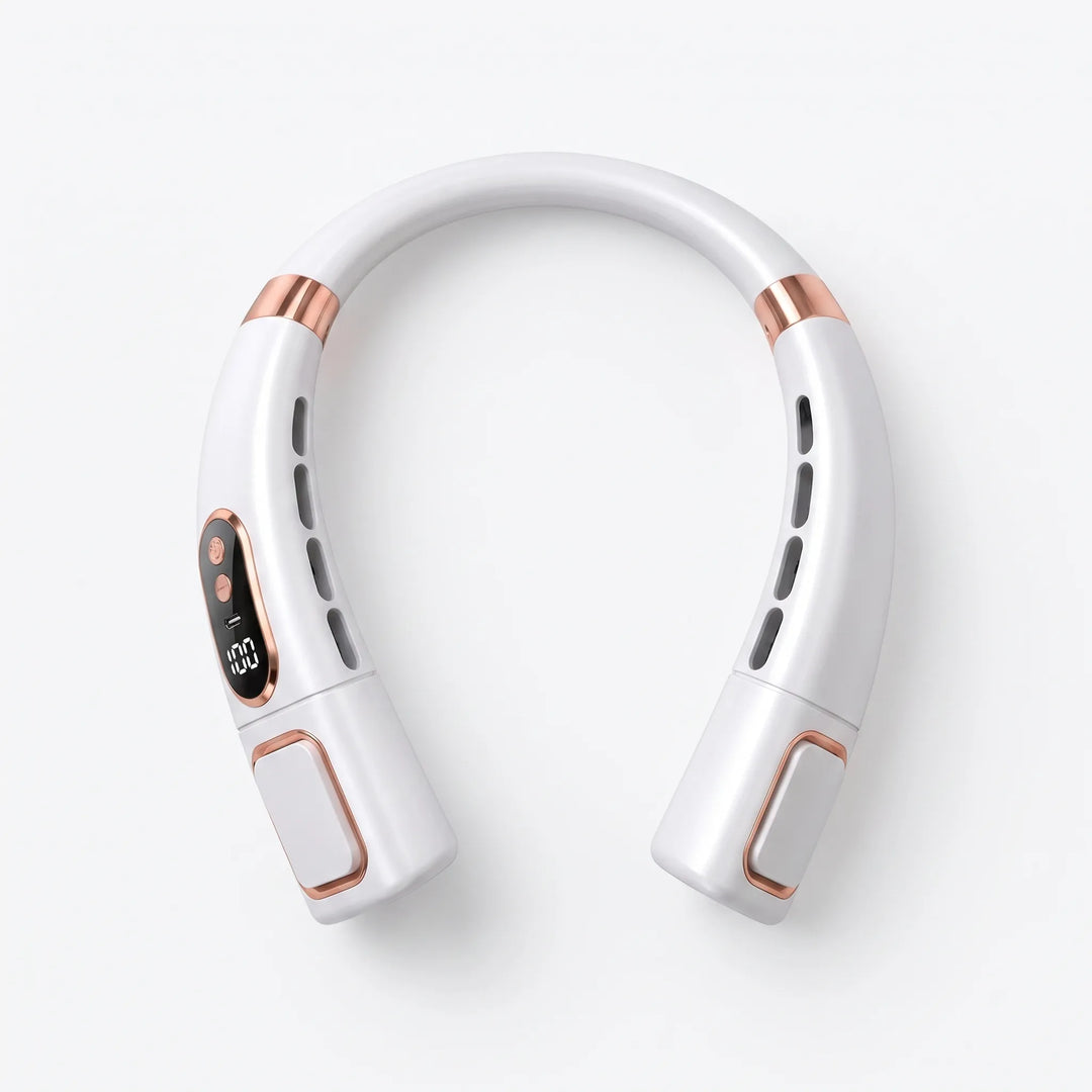 Nekventilator Bladloos – Draadloze USB Ventilator voor Onderweg