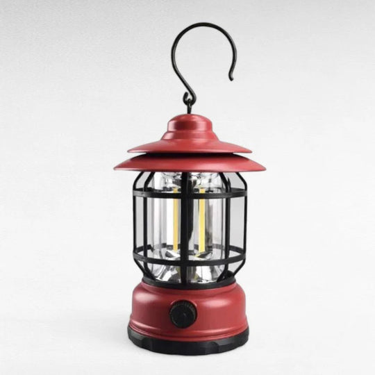 Oplaadbare Campinglamp – Vintage LED Lantaarn Dimbaar