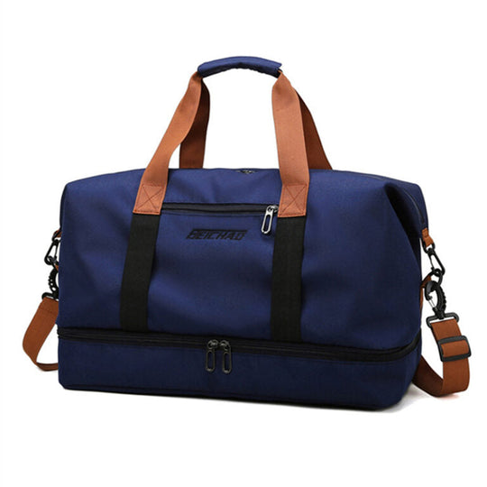 Travel and Sports Bag - Convenient Bag for Vacation, Sports, Weekend Getaways or Day Trips - for Men and Women