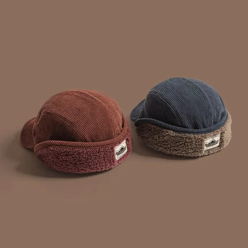 Pet – Gevoerde Wintercap met Oorflappen