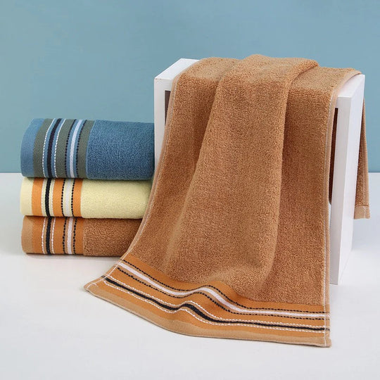 Premium Badhanddoek Frotté – met Elegante Streepbies