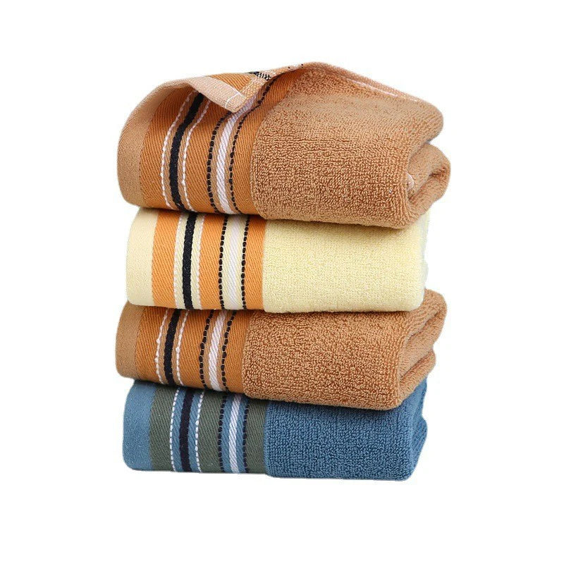 Premium Badhanddoek Frotté – met Elegante Streepbies