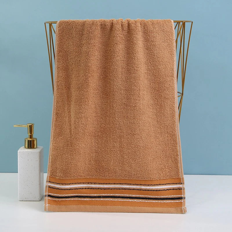 Premium Badhanddoek Frotté – met Elegante Streepbies