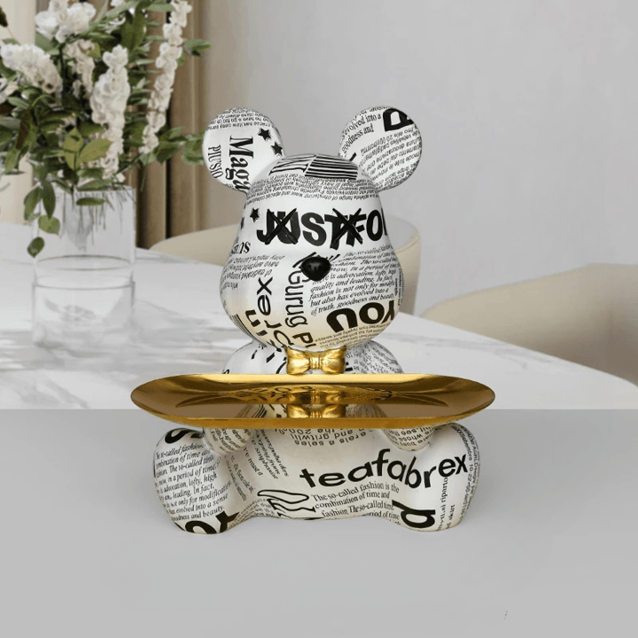 Bear Resin Tabletop Figurine