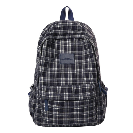 Rugzak – Casual met Ruitpatroon