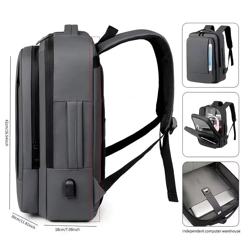 Rugzak met USB oplaadpoort
