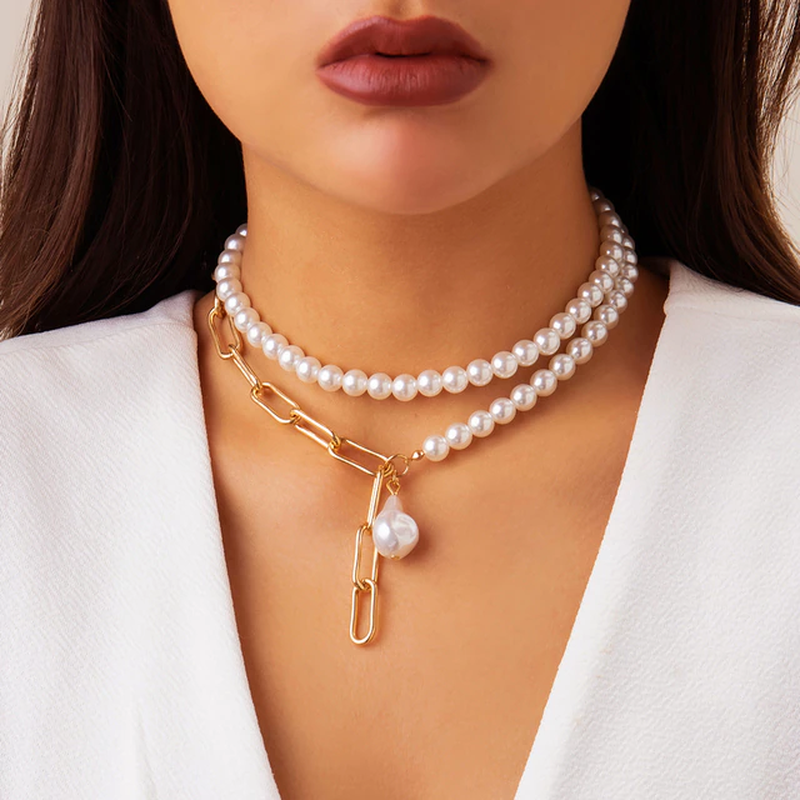 Gelaagde Parelketting – Tijdloze Elegantielaagjes