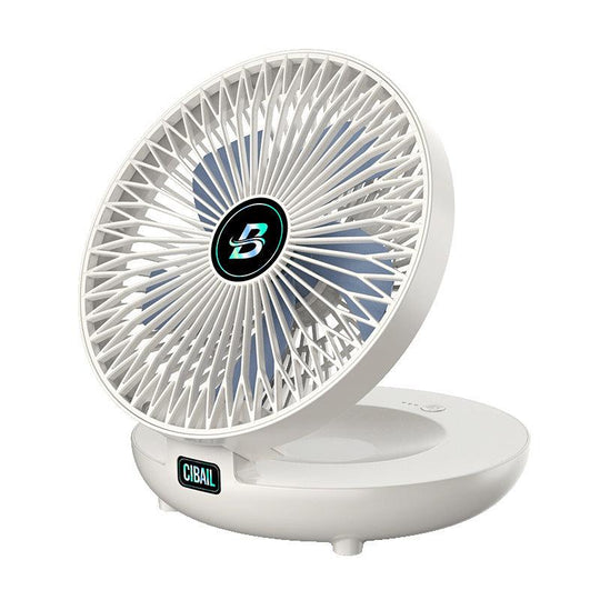 Mini Rechargeable Fan – Table &amp; Wall, Wireless, Quiet