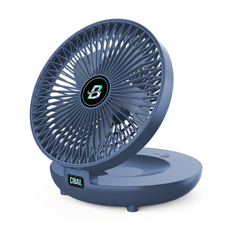 Mini Rechargeable Fan – Table &amp; Wall, Wireless, Quiet