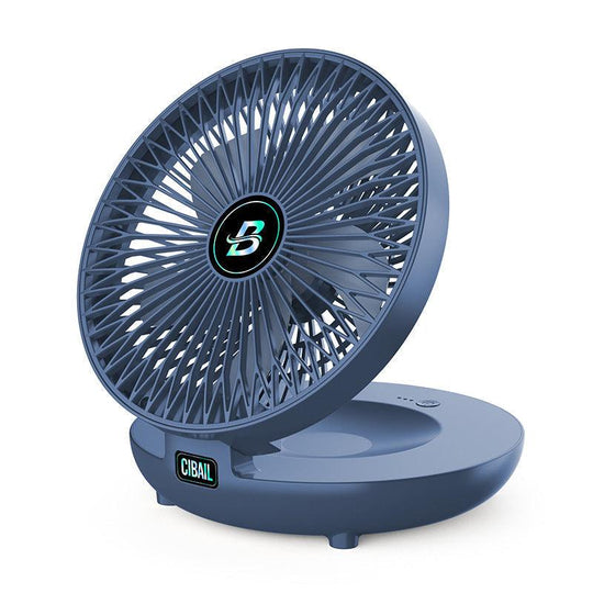 Mini Rechargeable Fan – Table &amp; Wall, Wireless, Quiet