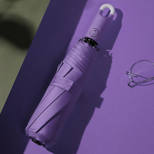 Automatic Foldable Umbrella – Triple-Folding &amp; Windproof
