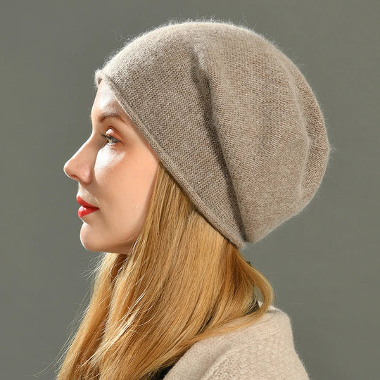 Slouch Muts – Geribbelde Beanie met Relaxte Pasvorm