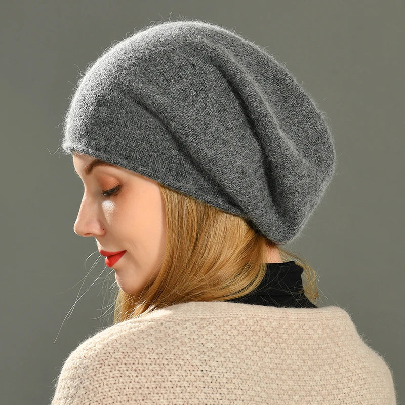 Slouch Muts – Geribbelde Beanie met Relaxte Pasvorm