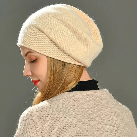 Slouch Muts – Geribbelde Beanie met Relaxte Pasvorm