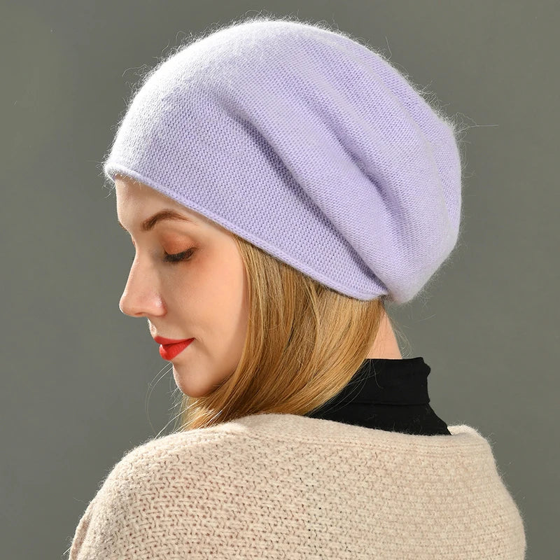 Slouch Muts – Geribbelde Beanie met Relaxte Pasvorm