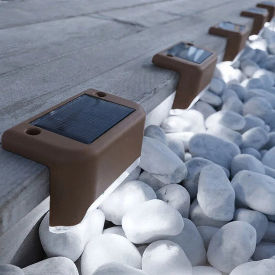 Solar Traplampen 8-Set – Automatisch Aan bij Schemer