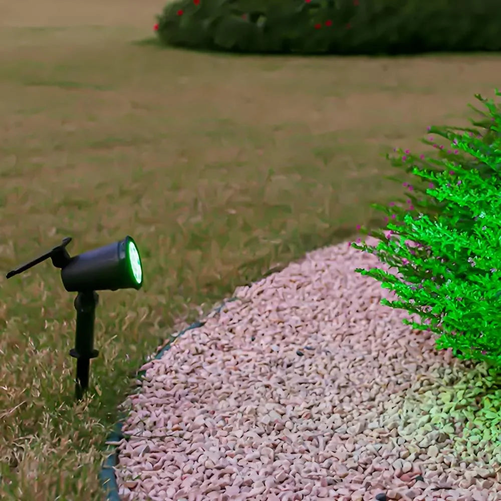 Solar Tuinspot met 9 LEDs - Verstelbaar - 8 uur Verlichting