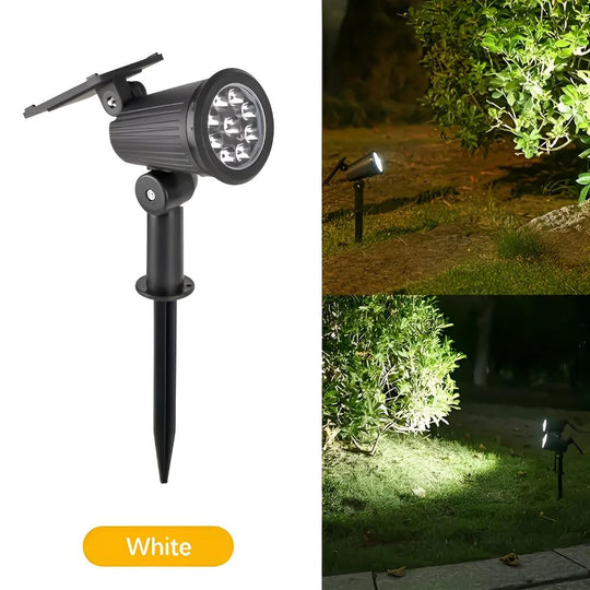 Solar Tuinspot met 9 LEDs - Verstelbaar - 8 uur Verlichting