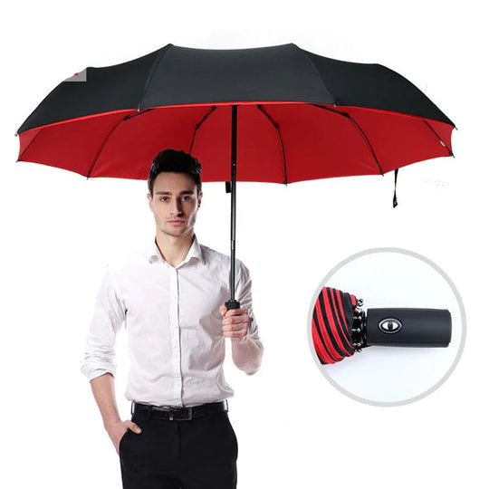 Stormbestendige en opvouwbare paraplu – AeroShield