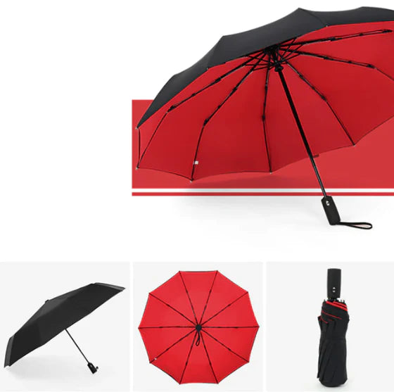 Stormbestendige en opvouwbare paraplu – AeroShield