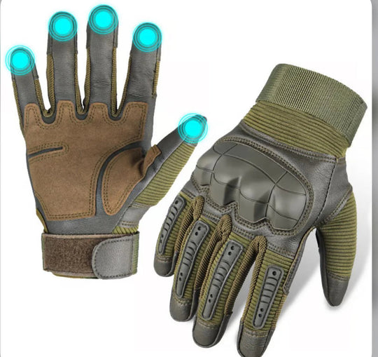 Tactische Handschoenen – Volledige Vingers, Robuust &amp; Beschermend