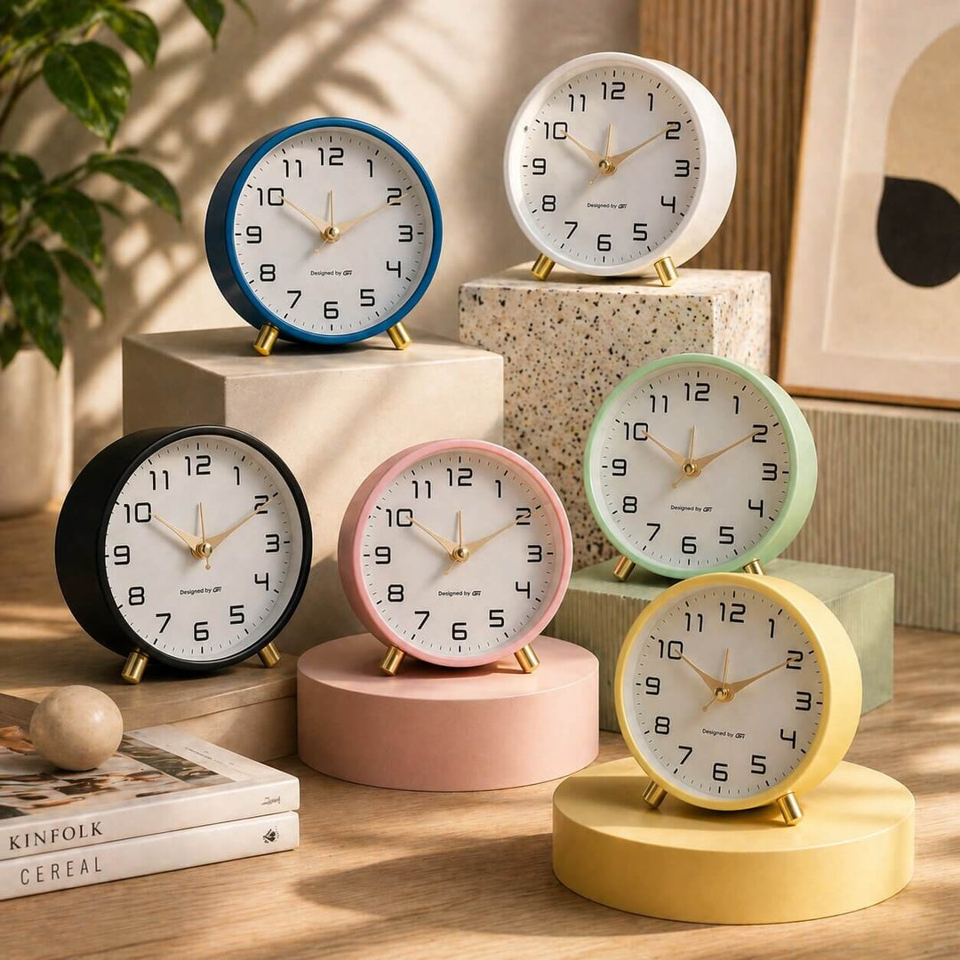 Tafelklok – Stil Uurwerk met Analoge Wijzerplaat
