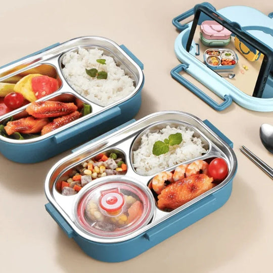 Thermo Lunchbox – Meerdere Vakken met Soepkom
