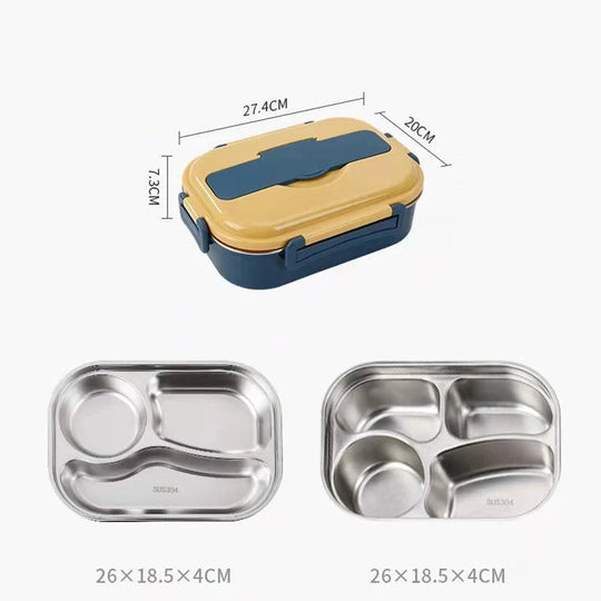 Thermo Lunchbox – Meerdere Vakken met Soepkom