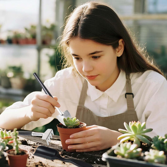 Tuingereedschap Set 12-delig met Opbergtas voor Kamerplanten