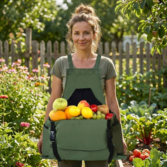 Tuinschort met Zakken - Gereedschapsschort voor Tuin
