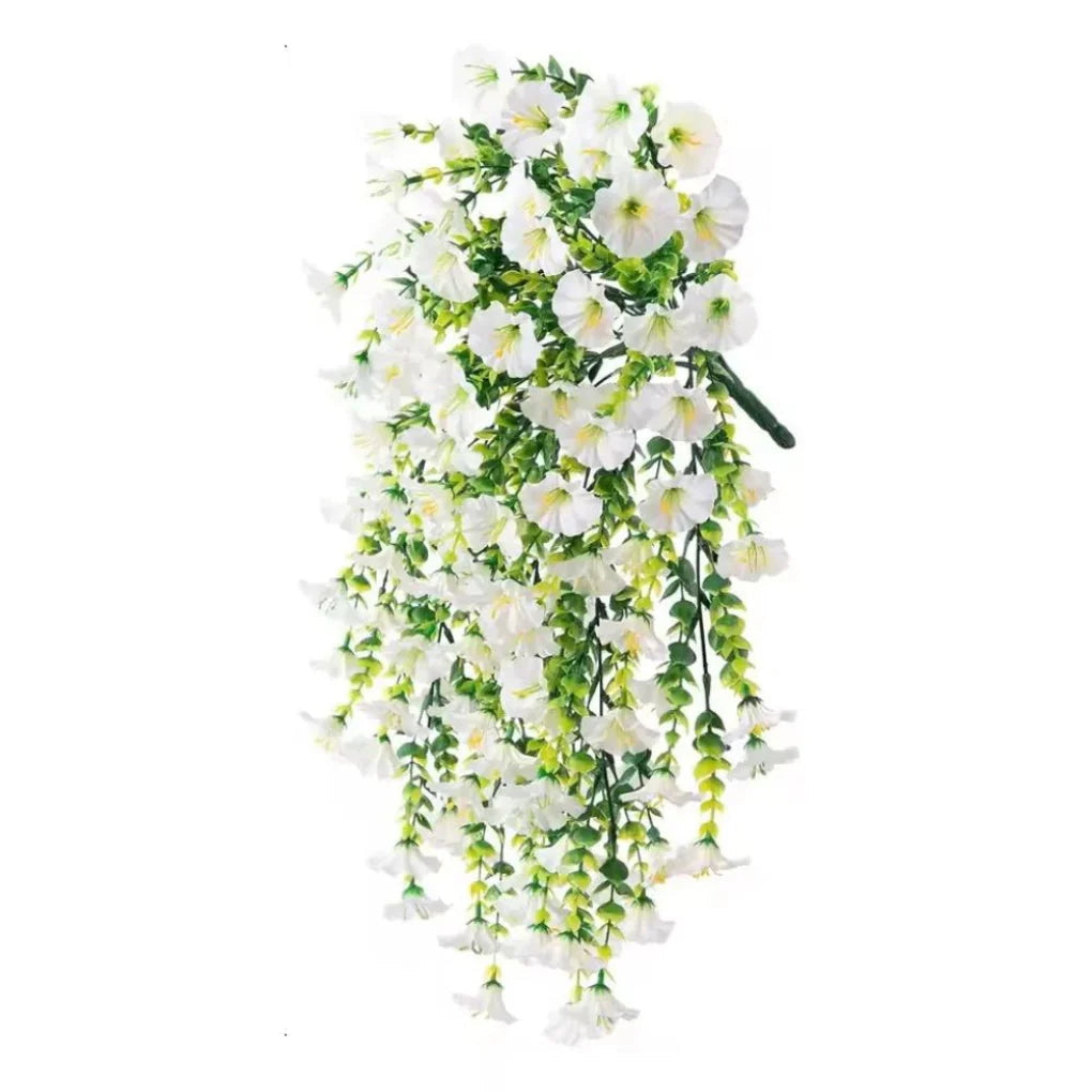 UV-bestendig kunstmatig Morning Glory bloem hangend decor