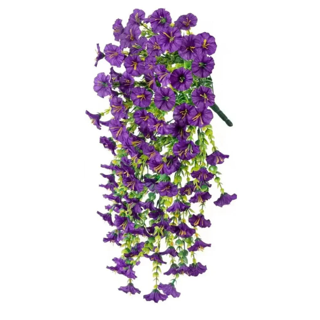 UV-bestendig kunstmatig Morning Glory bloem hangend decor