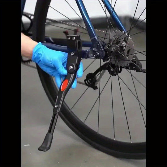 Verstelbare Fietsstandaard - Aluminium en Kunststof - 32,7 tot 37,8 cm