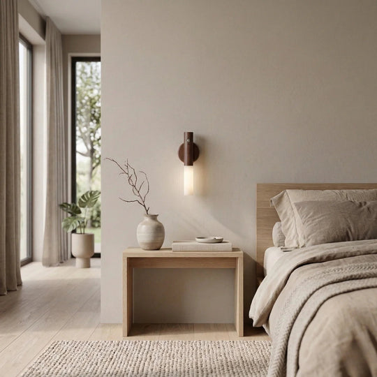 Wandlamp Cilinder met Bewegingssensor - Warm Wit Licht