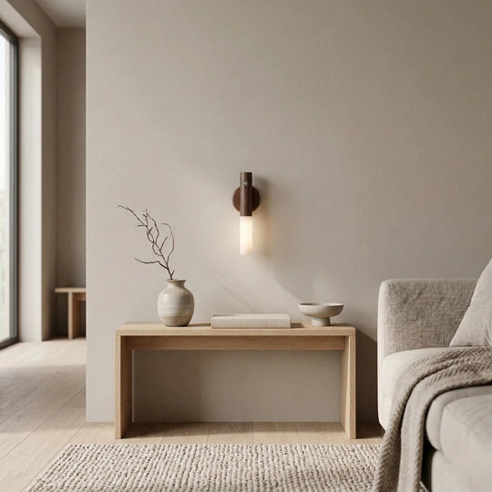 Wandlamp Cilinder met Bewegingssensor - Warm Wit Licht