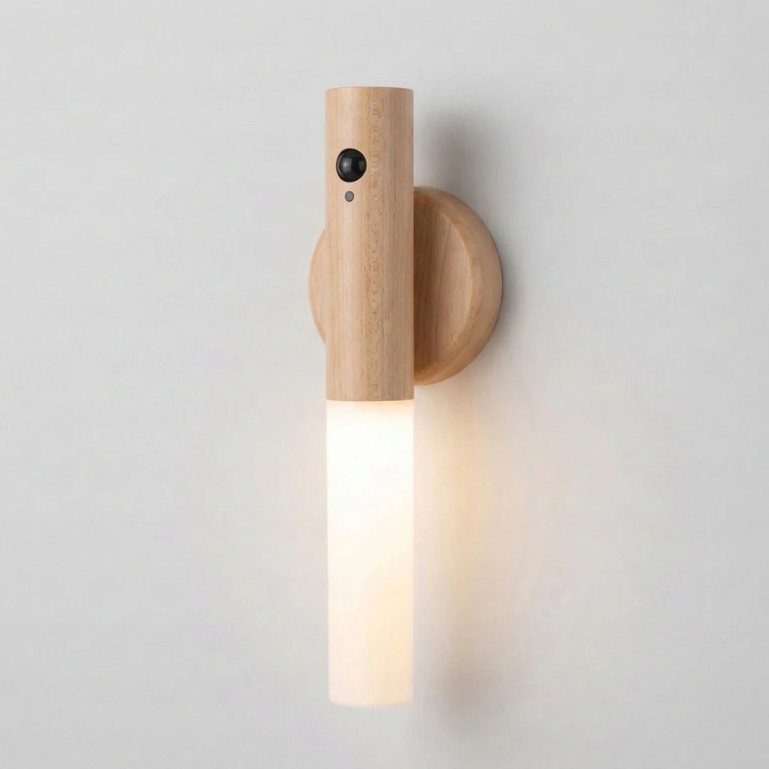 Wandlamp Cilinder met Bewegingssensor - Warm Wit Licht