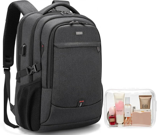 Laptop Travel Backpack – Waterproof with USB Port, Organized