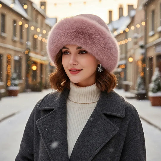 Wintermuts – Elegante Bontmuts van Imitatiebont