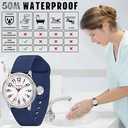 Zusterhorloge Waterdicht – Verpleegkundige Speldhorloge